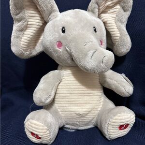 Adorable Gray Elephant Plush Toy